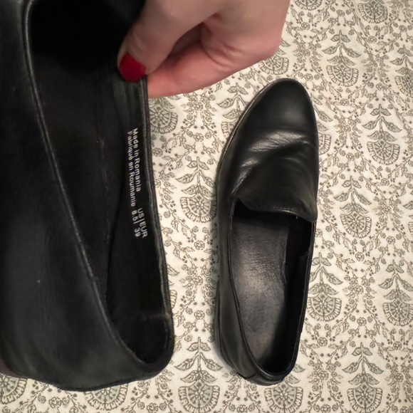 Black leather loafers - Picture 4 of 4